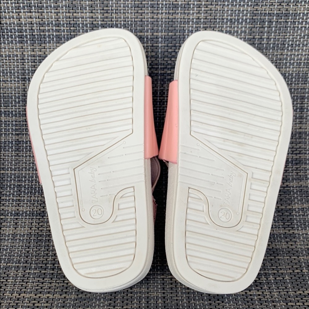 Zara Baby Kitten Slip On Sandals Casual Shoes Infant Size 20 - Picture 8 of 10